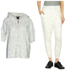 ARMANI EXCHANGE Light Gray Women's Tracksuit  Hoody and Joggers. M-L